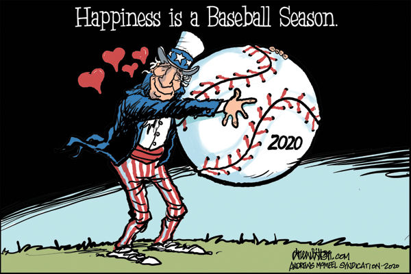 The latest editorial cartoon